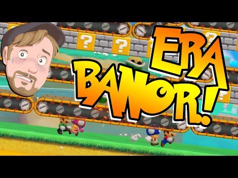 Jag vill spela ERA BANOR! - Super mario maker 2 på Svenska