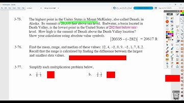 7th gr CPM  3.2.4 HW Correcting Video (Core Connections 2)
