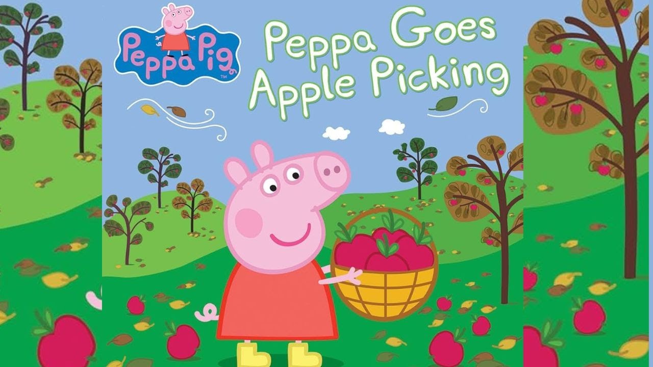 Peppa Goes Apple Picking | Kids Story time | Read Aloud ...