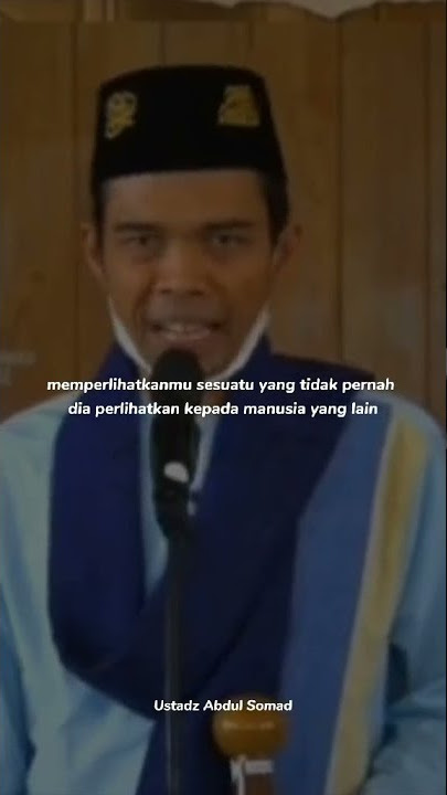 Ustadz Abdul Somad | Cara Allah Swt. Mengangkat Derajat Manusia | Short