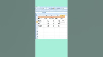 MS EXCEL ME ANK KO KAISE JODE  how to add some numbers in excel #msexcel