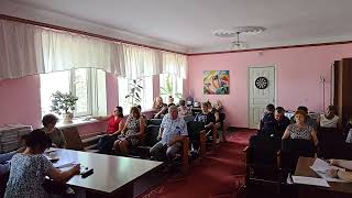 Відеофіксація пленарного засідання 55 сесії 8 скликання Крутівської сільської ради