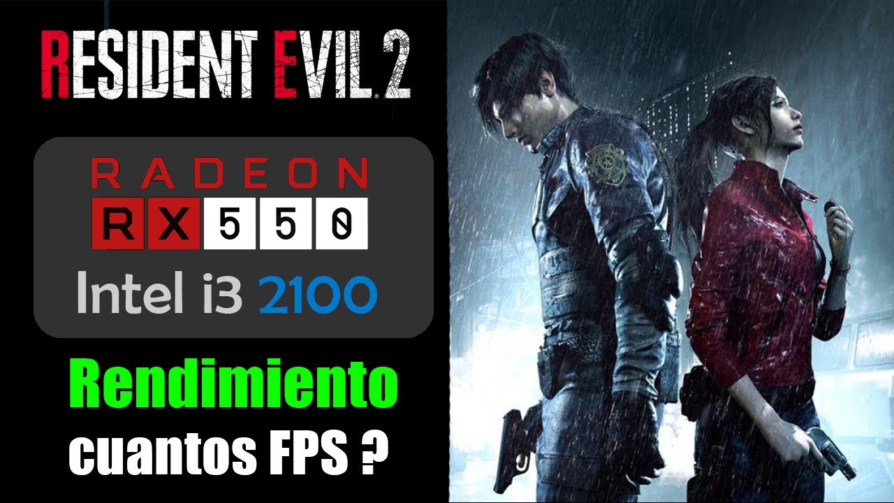 Probando Resident Evil 2 Remake en PC de Gama Baja | RX 550 de 2GB?
