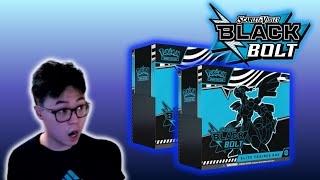 A SECOND BLACK BOLT ETB OPENING! (Pokémon TCG)
