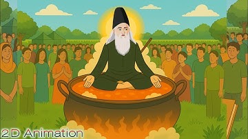 उबलते तेल के कड़ाहै में कबीर साहेब | Kabir Saheb 2d Animation | Dharti Upar Swarg