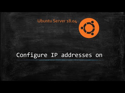 Configure Network Ubuntu Server 18.04