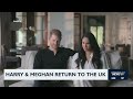 Harry & Meghan return to the UK