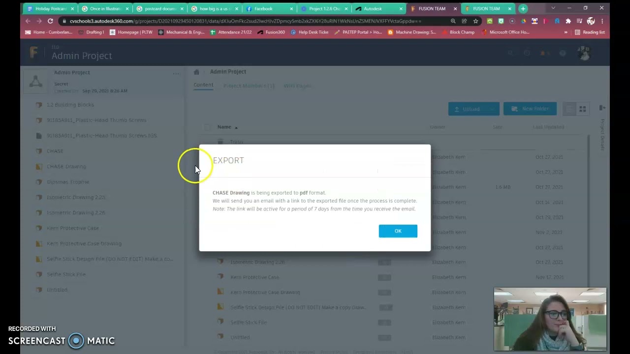 Download a PDF from Fusion 360