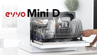 EVVO MiniD | Lavavajillas pequeño, pero espacioso