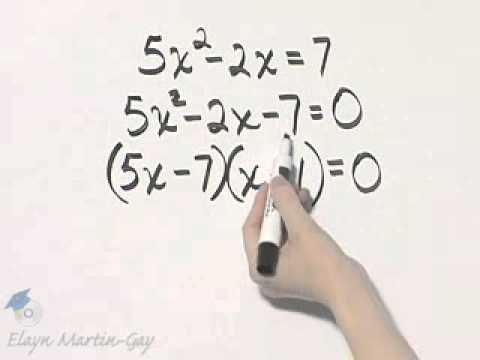 Beginning and Intermediate Algebra Ch 11 Ex 1