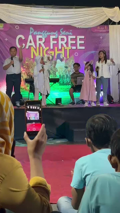 Car Free Night - Medley Lagu Daerah - All Vocal Student Kindi Music School