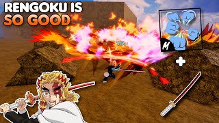 PVP has low level with Rengoku Sword   Superhuman #6 (Blox Fruits)