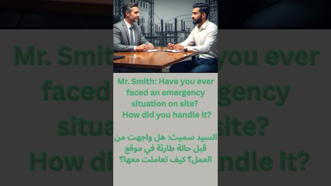 "Dream Job Interview at a Global Company 🌍 | Full English Simulation"مقابلة شخصية باللغة الانجيلزية