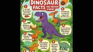10 Wild Dinosaur Facts You Never Knew!
