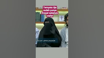 Thumbnail of pesan ustadz Jefry ke umi pipik ternyata adalah firasat. #shorts