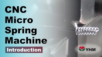 CNC Micro Spring Machine CT Series-Machine Introduction - YHM