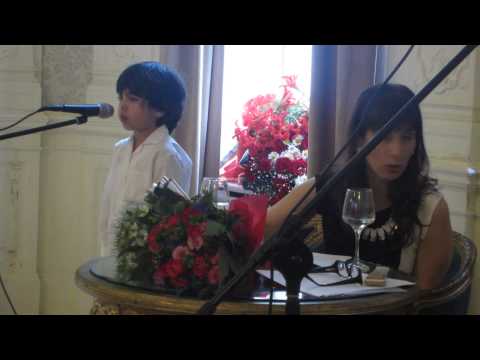 ნინო ალადაშვილის ძმისშვილი კითხულობს მამიდას ლექსს