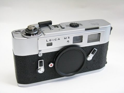 Leica M5 Chrome / ライカ M5 白 #129万台・前期型 - YouTube