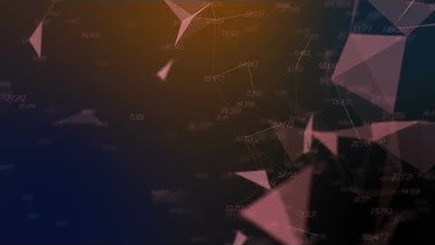 Abstract Stock Market Plexus Numbers Countdown | Motion Graphics - Videohive template