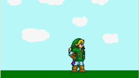 Zelda Animation (Pivot Sprite Test)