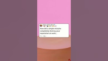 How did a simple mistake completely destroy your reputation at work? #reddit