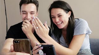 The Big News... WE’RE ENGAGED (Emotional Family Reaction)