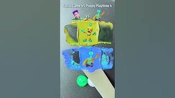 Squid Game & Poppy playtime 4 Guess the mixed colors #satisfying #shorts #shortfeed @SharkZhan