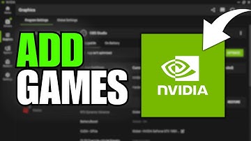 How To Add Games in NVIDIA App (Quick Guide)