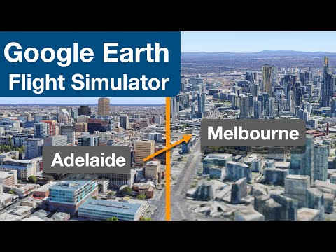 چگونه از شبیه ساز پرواز Google Earth استفاده کنیم؟