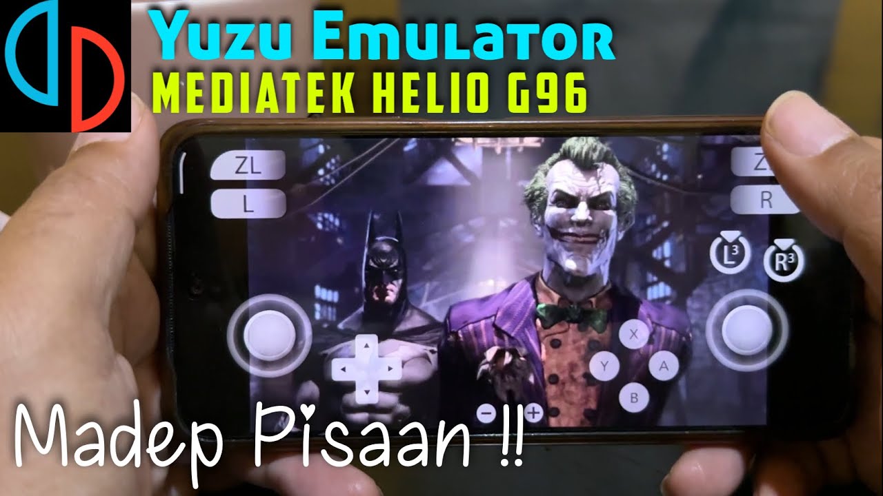Test Gameplay Nintendo Switch on Mediatek Helio G96 | Yuzu Emulator