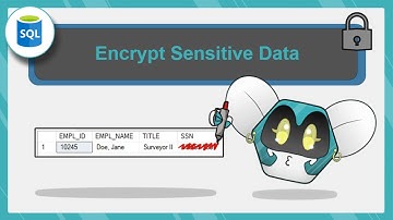 [SQL] Encrypt Data with Symmetric Key