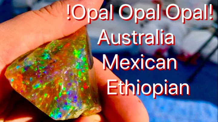 OPALS Australian Lightning Ridge, Mexican Fire & E...