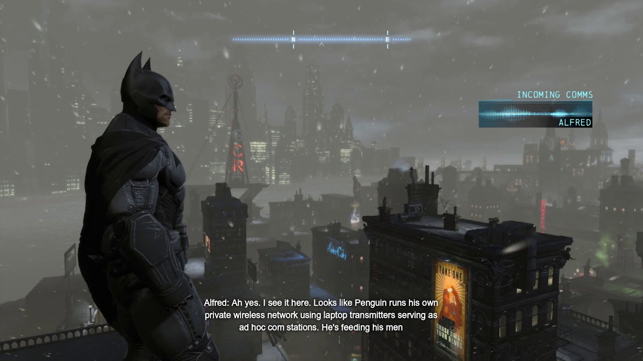 Running on Air Glitch // Batman: Arkham Origins