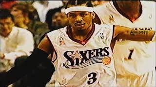 Allen Iverson vs Kevin Garnet Timberwolves @ 76ers 1-30-2002