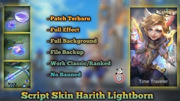 Script Skin Harith Lightborn Full Background By Hanya G
