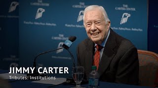 Institutions Honor President Jimmy Carter
