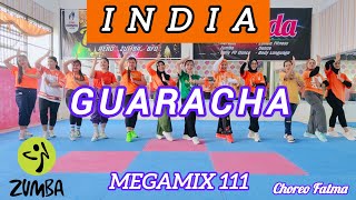 Megamix 111 India  Guaracha Fusion  Zumba  Mega Mix 111  Zumba Fitness adindaaerozumba 