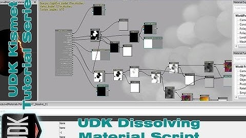 UDK Dissolving Material Script | Kismet Tutorial by Devin Sherry