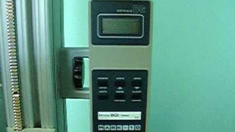 Part 1 BGI Indicator Set Up for the ISO-594 Test Assembly Machine