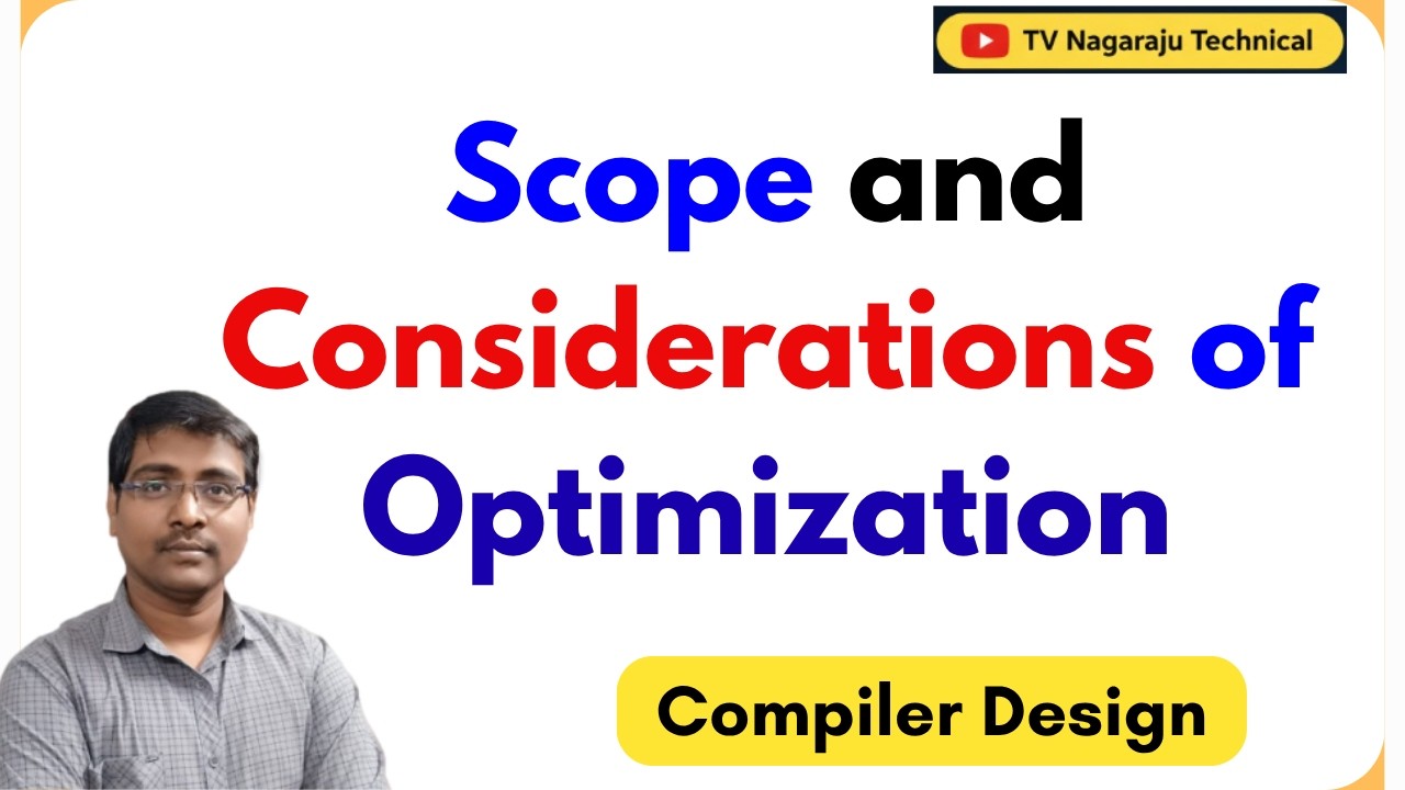 Scope and Considerations of Optimization in Compiler Design | Code ...
