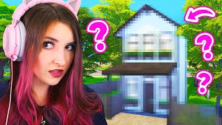 I Tried Building a 4x4 House in Sims 4