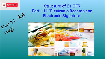 What is 21 CFR, Basic details in hindi