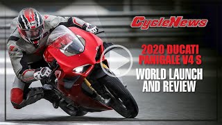 2020 Ducati Panigale V4 S World Launch and Review - Cycle News