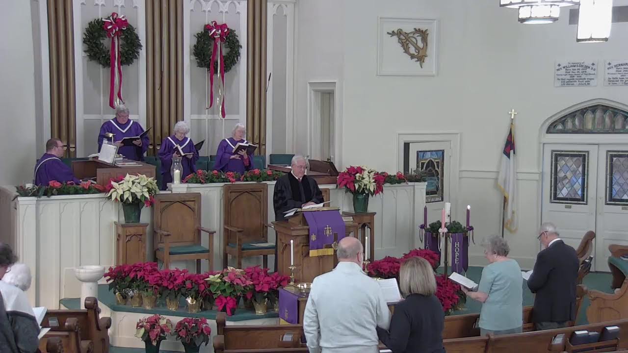 First Presbyterian Church (FPC), Carthage NC services 11/30/2025