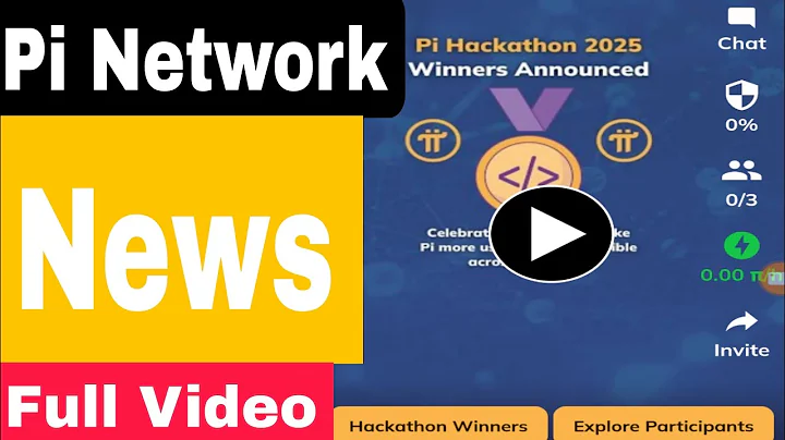 Pi Network Latest Update News Hackathon 2025 Winners Announced Details Complete Video Information