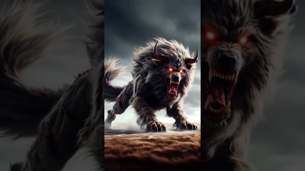 Wolf vs Bull  | Ai Fusion Video 