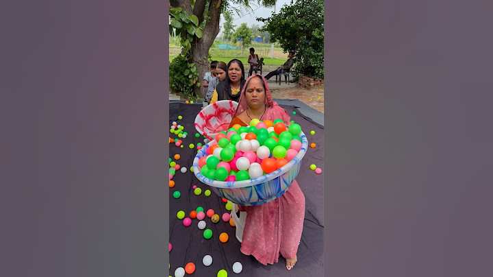 Best Family Multi Colors Ball Pouring Challenge 4