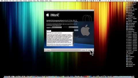 How to Install Iwork 09
