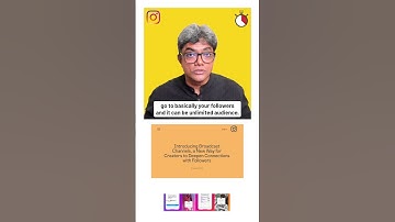 Instagram launches Broadcast Channels with unlimited audience #Shorts