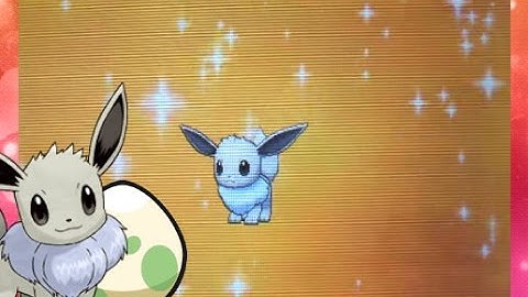 Live Hatch!!! Shiny Eevee after 784 Eggs! Via Masuda Method! - Pokemon Y